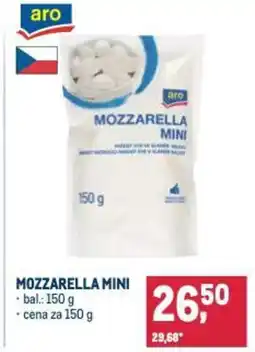 Makro Mozzarella mini nabídka