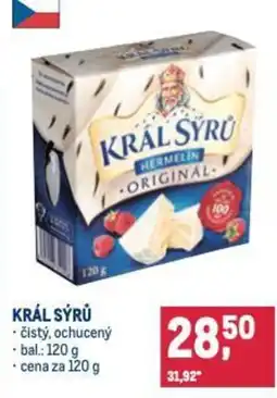 Makro Král sýrů nabídka