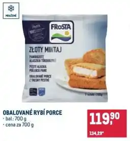 Makro Obalované rybí porce nabídka