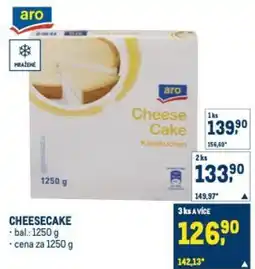 Makro Cheesecake nabídka
