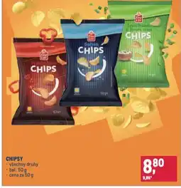 Makro Chipsy nabídka