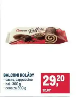 Makro Balconi rolády nabídka