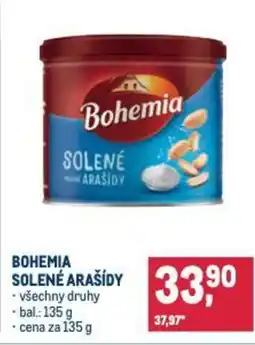 Makro Bohemia solené arašídy nabídka