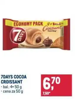 Makro 7days cocoa croissant nabídka