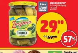 Penny Market Znojmia okurky nabídka
