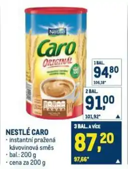 Makro Nestlé caro nabídka