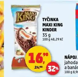 Penny Market Tyčinka kinder maxi king nabídka