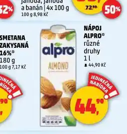 Penny Market Alpro nápoj nabídka