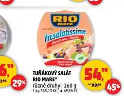 Penny Market Tuňák salát rio mare nabídka
