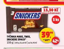 Penny Market Tyčinka twix nabídka