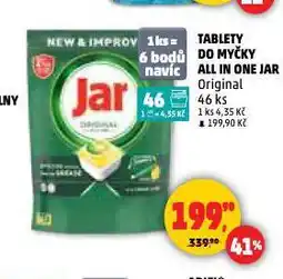Penny Market Jar tablety do myčky nabídka