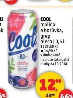 Penny Market Cool nealkoholické pivo nabídka