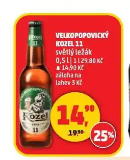 Penny Market Pivo velkopopovický kozel nabídka