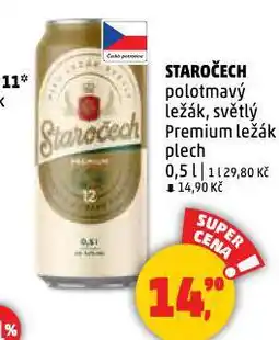 Penny Market Pivo staročech nabídka