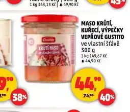 Penny Market Maso kuřecí gustito nabídka