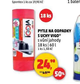 Penny Market Vigo odpadkové pytle nabídka