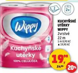 Penny Market Wippy kuchyňské utěrky nabídka