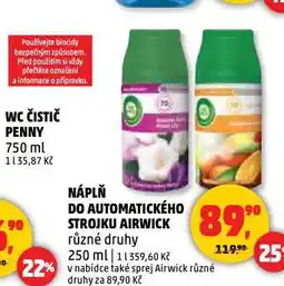 Penny Market Airwick automatický osvěžovač vzduchu nabídka