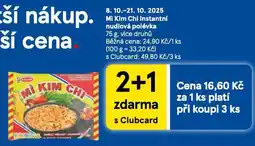 Tesco Mi kim chi instatní nudlová polévka nabídka