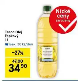 Tesco Olej řepkový nabídka