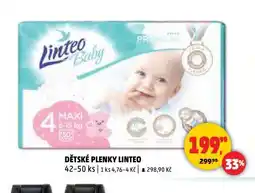 Penny Market Linteo baby dětské plenky nabídka