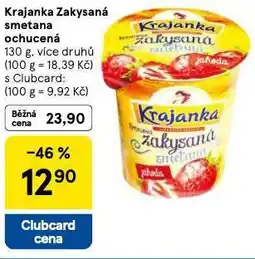 Tesco Krajanka zakysaná smetana ochucený nabídka