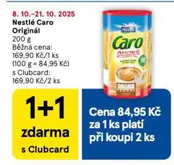 Tesco Nesté caro original nabídka