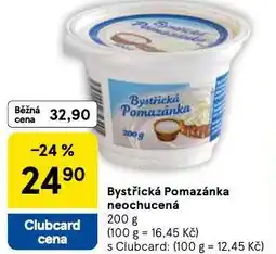 Tesco Bystřikcká pomazánka neochucená nabídka