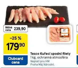 Tesco Kuřecí spodní filety nabídka