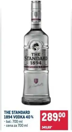 Makro The standard 1894 vodka 40% nabídka
