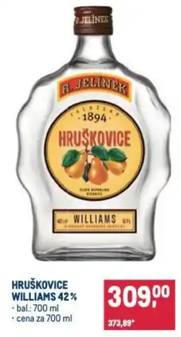 Makro Hruškovice williams 42% nabídka