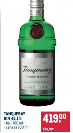 Makro Tanqueray Gin 43.1% nabídka