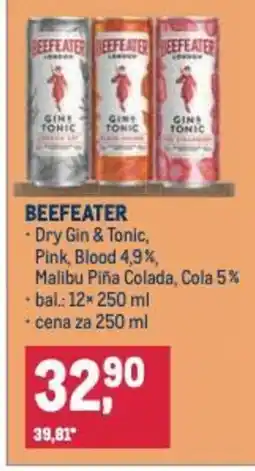Makro Beefeater nabídka