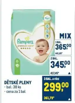 Makro Dětské pleny nabídka