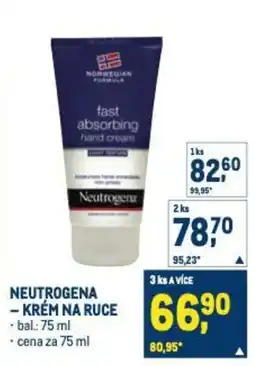 Makro Neutrogena krém na ruce nabídka