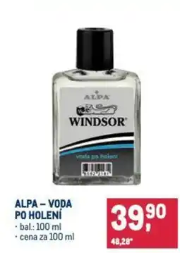 Makro Alpa - voda po holení nabídka