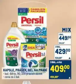 Makro Kapsle, prášek, gel na praní nabídka