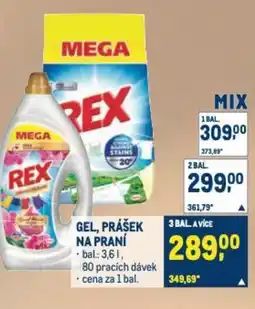 Makro Gel, prášek na praní nabídka
