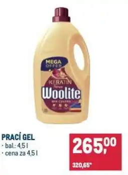 Makro Woolite Prací gel nabídka