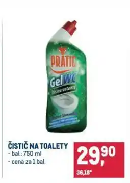 Makro Čistič na toalety nabídka