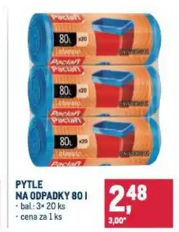 Makro Pytle na odpadky nabídka