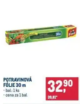 Makro Potravinová fólie nabídka