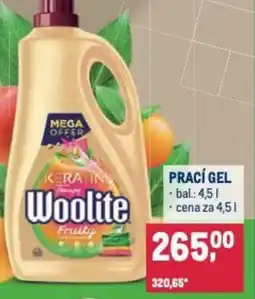 Makro Woolite Prací gel nabídka