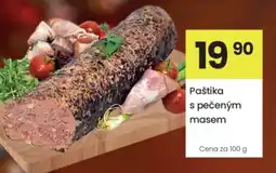 Kubík potraviny Paštika s pečeným masem nabídka