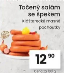 Kubík potraviny Točený salám se špekem nabídka
