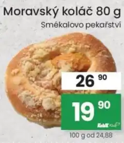 Kubík potraviny TMoravský koláč nabídka
