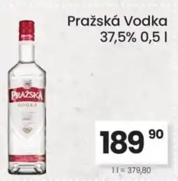 Kubík potraviny Pražská Vodka 37.5% nabídka