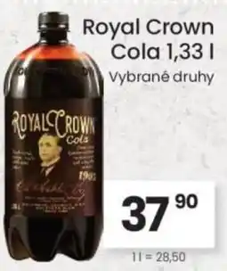 Kubík potraviny Royal Crown Cola nabídka