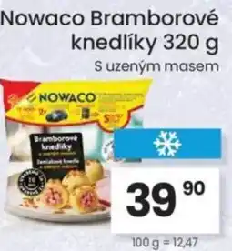 Kubík potraviny Nowaco Bramborové knedlíky nabídka