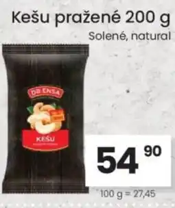 Kubík potraviny DR ENSA Kešu pražené nabídka